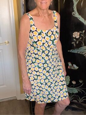 Diane Von Furstenberg Floral  Summer Sleeveless Dress